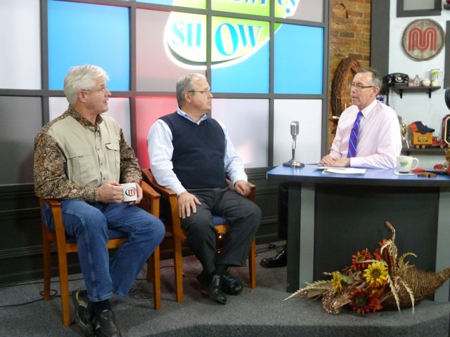 Mike Shirkey and Earl Poleski with Bart