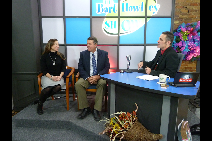 Shawna Tello and Rick Wilson with guest host Jeff Matzen