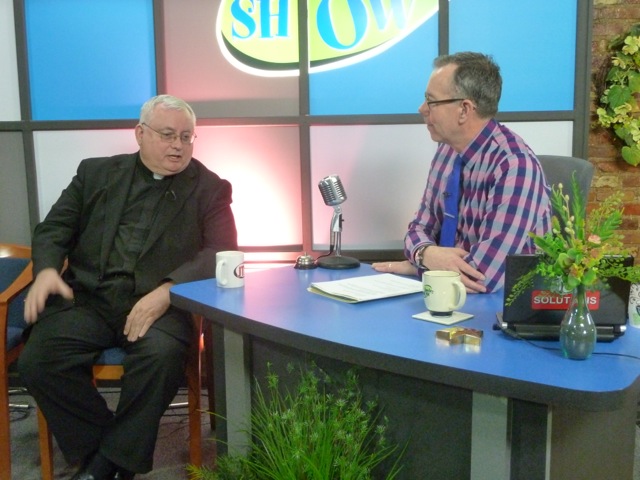 Fr. Jim Shaver with Bart