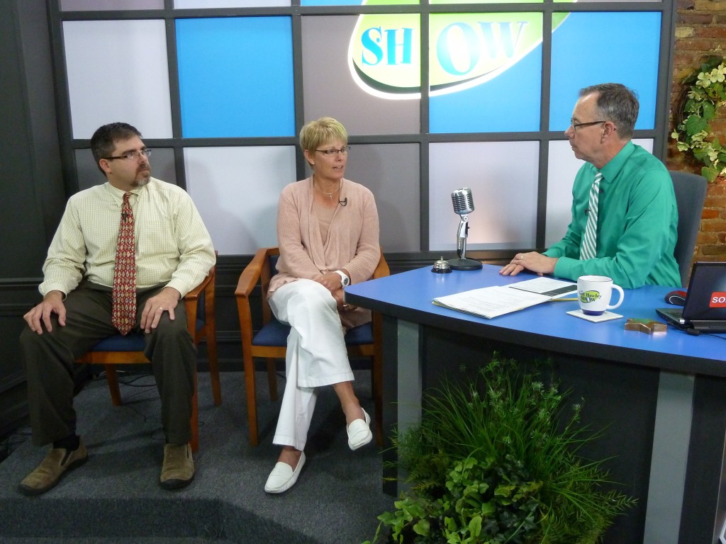 Chris Smith and Elaine Crosby with Bart