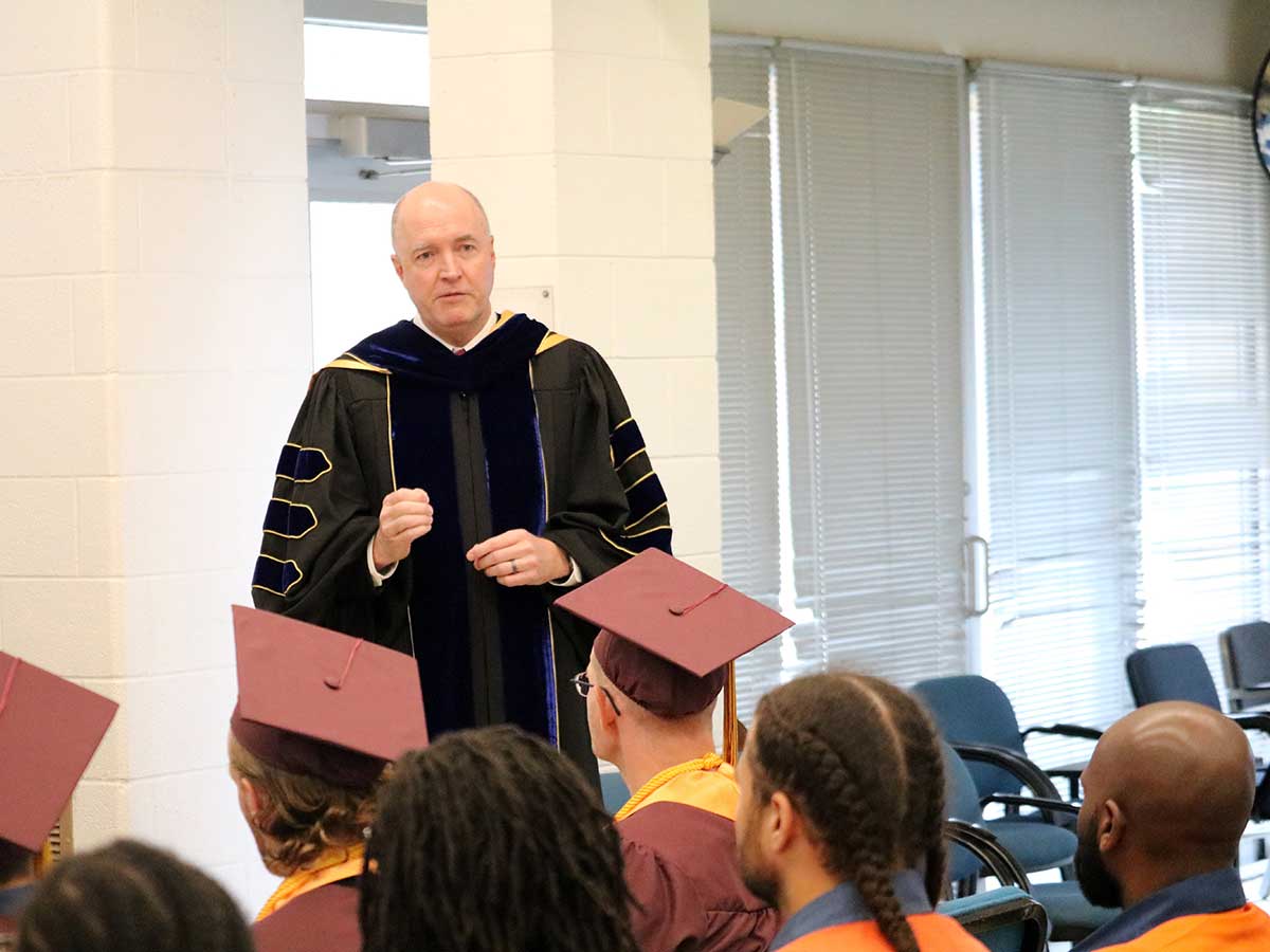 Jackson College Prison Education Initiative Hosts Graduation, Award