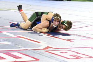 Springport High School wrestler Gavin Caudill earned all-state honors at the Michigan High School Athletic Association state individual wrestling finals Saturday at Ford Field in Detroit.