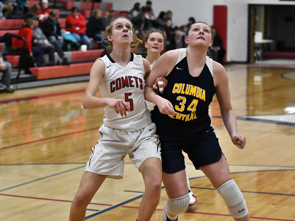 Hanover-Horton vs Columbia Central Girls Basketball on JTV