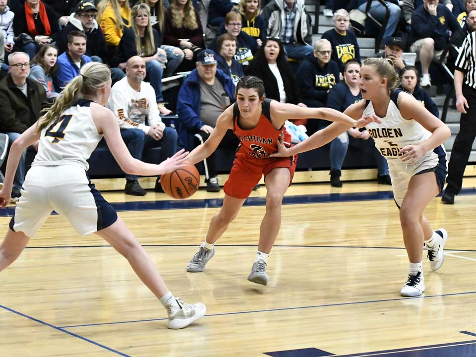 michigan center girls basketball