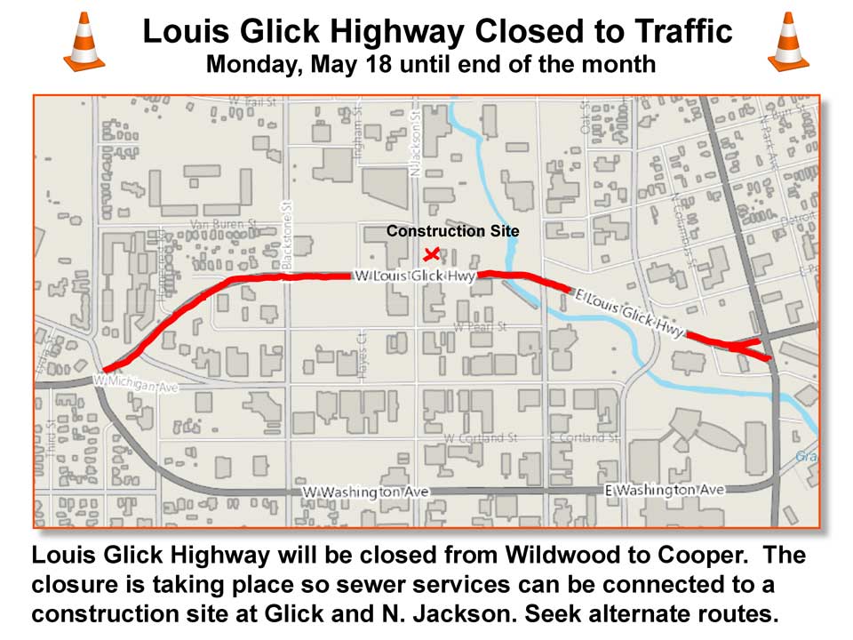 Glick Highway Closing For 2 Weeks For Sewer Hookup At Construction Site Jtv Jackson