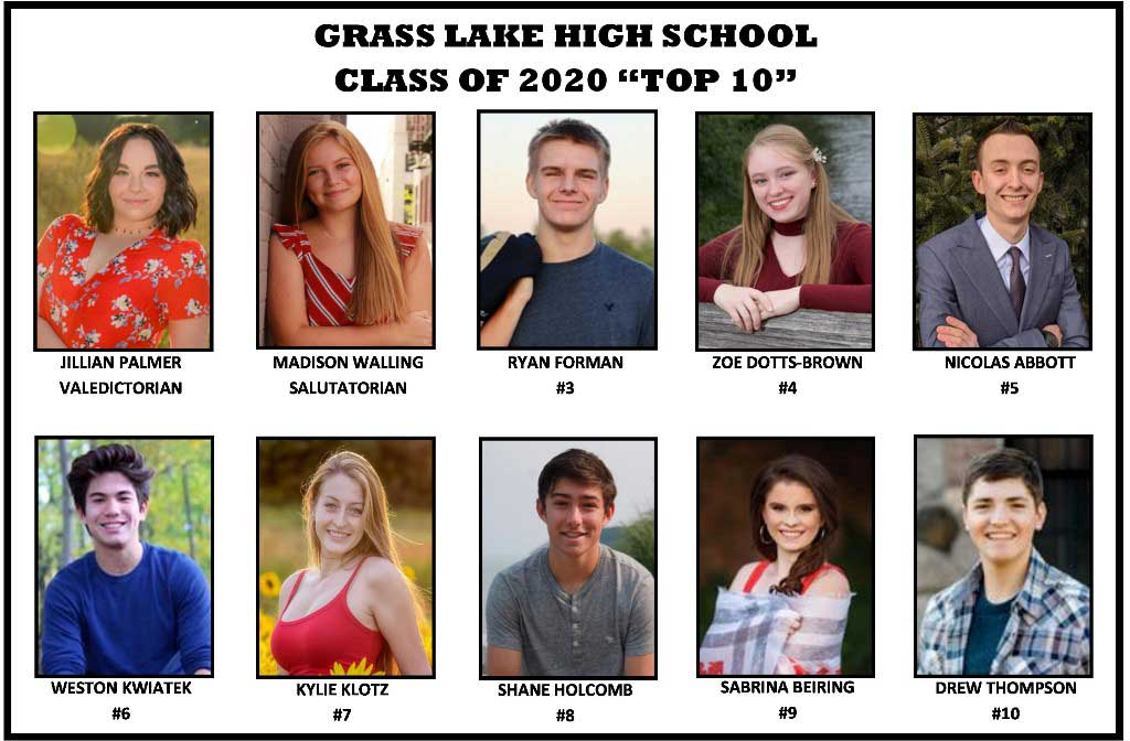 Grass Lake High School Class Of 2020 - Jtv Jackson