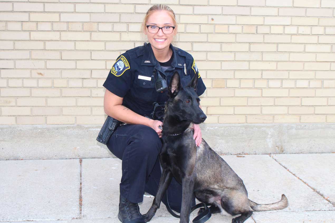 Officer-Autumn-Schram-and-JTV-K9-Taz-June-2023 - JTV Jackson