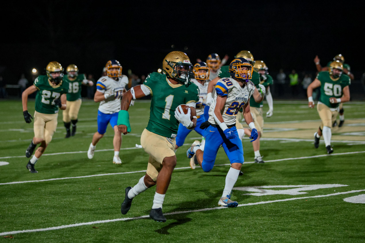 Lumen Christi vs Ida | HS Football District Championship Highlights | JTV Sports