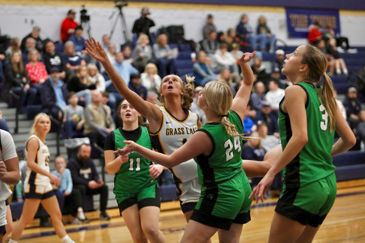 Basketball Girls Napoleon vs Grass Lake, 1-31-2025 | Photo Gallery