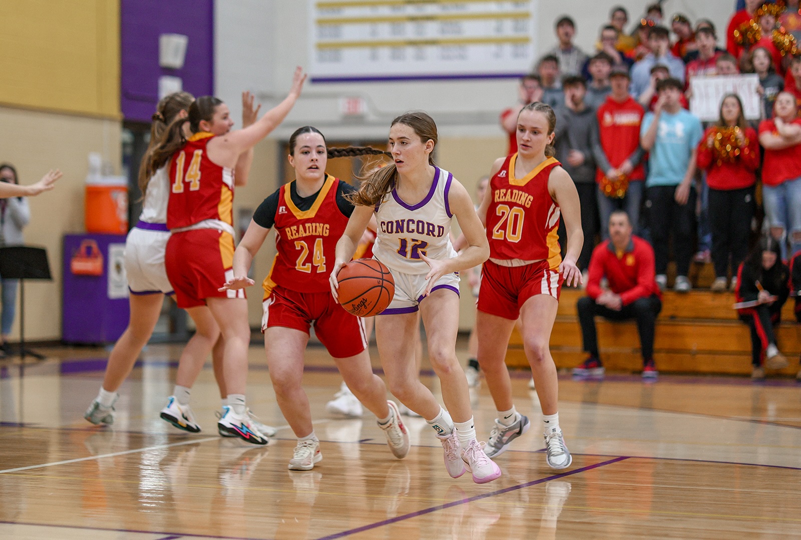 Reading vs. Concord Girls Regional Final Basketball Highlights