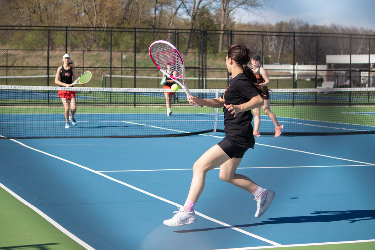 Tennis Girls Leslie vs Northwest, 4-29-2025 | Photo Gallery