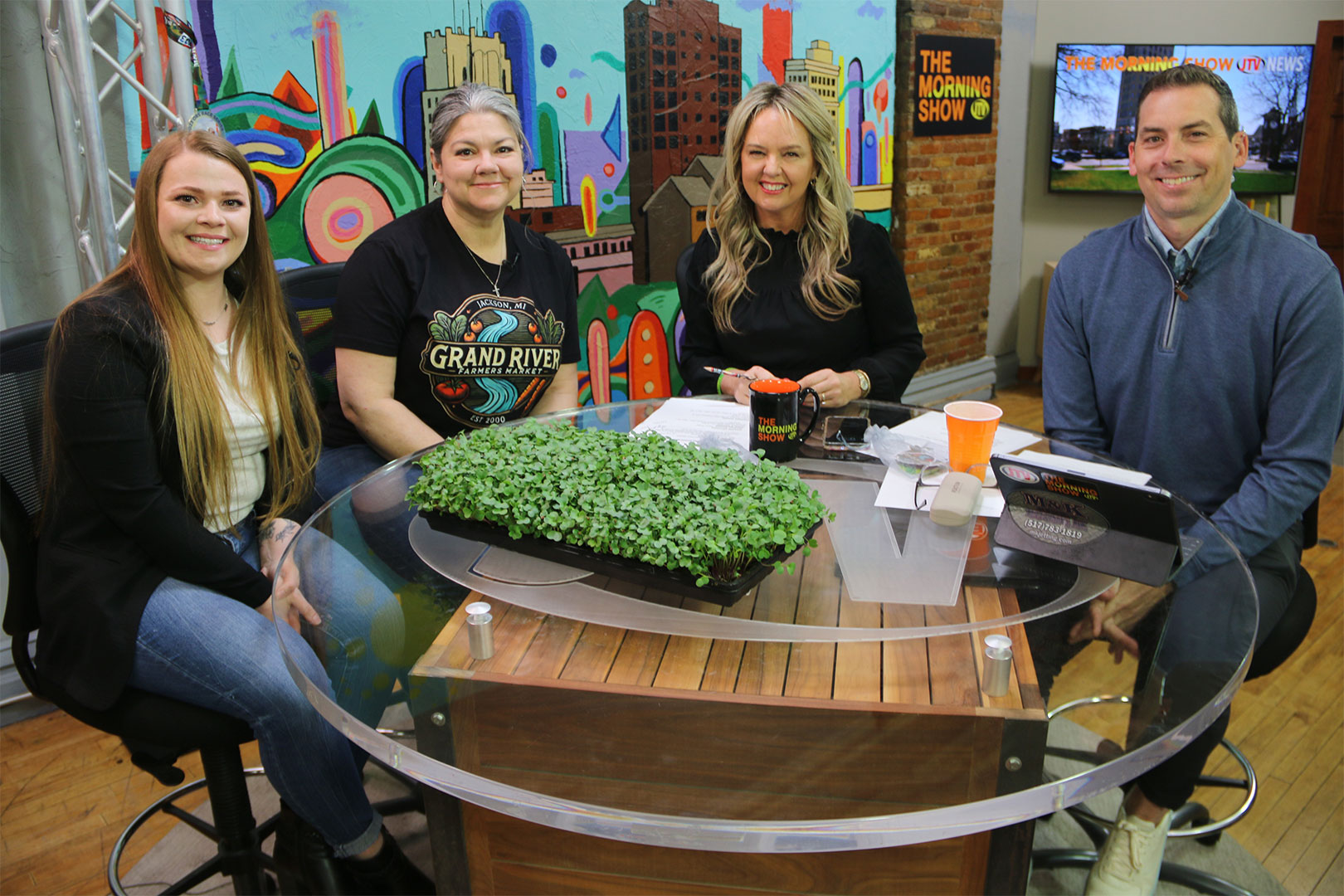 Dodi Wheeler, Grand River Farmers Market & Madison Glascock, Gaia Green Organics