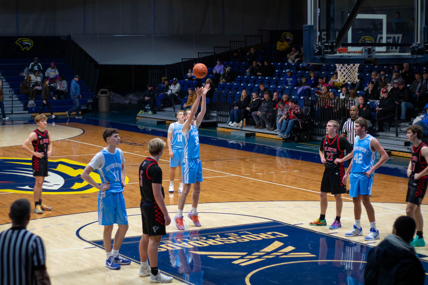 Boys Basketball Springport vs St. John’s, 12-28-25 | Photo Gallery